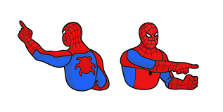 Spider Man Pointing At Spider Man Meme Cursor Custom Cursor