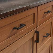 Roller 3 Center To Center Appliance Pull Cabinet Hardware Honey Oak Cabinets Black Drawer Pulls