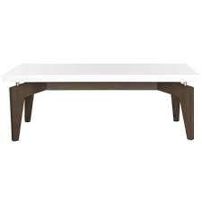 The lea coffee table by ideaz international is a mid century coffee table. White Lacquer Coffee Table Target