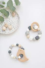 Diy Wood And Silicone Teething Toys Baby Toys Diy Baby Teething Toys Diy Baby Stuff