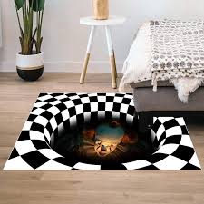 Rug pads are an essential purchase when investing in new rugs. Halloween Funny Horror Clown Home Non Slip Doormat Halloween For Decoration Door Mats Outside Indoor Area Rug Bath Mat Hearth Floor Stair 3d Effect Home Home Decor Urbytus Com