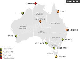 En ce mois de février, la durée du jour à maré est généralement de 12h48. Climat Ou Et Quand Atterrir En Australie Pour Son Pvt Whv