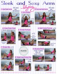 Hold for a count of one. Pilates Bootcamp Sleek And Sexy Arms Printable Blogilates