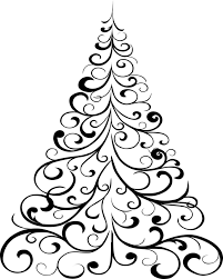 Free Printable Christmas Tree Coloring Page Christmas Tree Stencil Christmas Tree Drawing Christmas Tree Template
