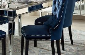 Euphoria Tufted Blue Velvet Dining Chair 1p330 Lamps Plus Velvet Dining Chairs Tufted Dining Chairs Blue Dining Room Chairs