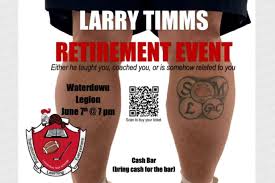 After 32-years at WDHS, Larry Timms and his pineapple calves are retiring