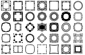 To view all the custom shapes that come with photoshop, click the gear icon on the right of the custom shape picker in the shape tool options bar. Install Photoshop Presets Including Brushes And Shapes Free Frames And Borders Photoshop Presets Free Frames