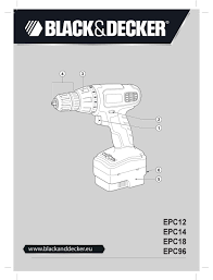 View and download black & decker rtx instruction manual online. Black Decker Epc12 Original Instructions Manual Pdf Download Manualslib