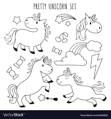 Coloring books are entire wildflower coloring books you can color! Kids Coloring Book Free Sheet Page Unicorn Set For Vector Image Pdf Download Music Approachingtheelephant