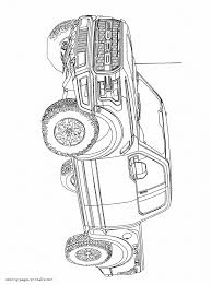 Pickup trucks coloring book snels, nick on amazon.com. Pickup Truck Coloring Pages Ford Raptor Coloring Pages Printable Com