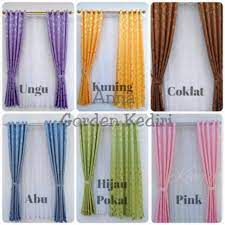 Gorden jakarta jual kain gorden dengan koleksi dan pilihan yang sangat lengkap secara online dengan harga setara pasar tanah abang. Bayar Ditempat Gorden Lokal Polos Request Warna Gordeng Minimalis Gorden Cincin Hordeng Murah Shopee Indonesia