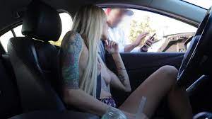 Bralessforever_Alex Car Drive Asking for directions - Thothub