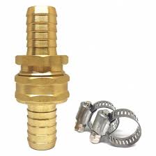 The kits designed to repair hose ends will include once clamp and a threaded fitting, either male or female. Westward Garden Hose Repair Fitting Fitting Material Brass X Brass Fitting Size 3 4 In X 3 4 In 4kg68 4kg68 Grainger