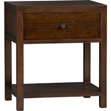 Crate And Barrel Teagan Nightstand Bedside Tables Nightstands Nightstand Furniture