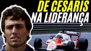 Quando De Cesaris liderou uma corrida