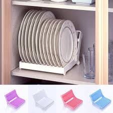 Our display cabinets offer functional storage while bringing beauty to your space. Kitchen Space Saving Dish Rack Organizer Dish Plate Bowl Dryer Holder Stand New Shopee Malaysia