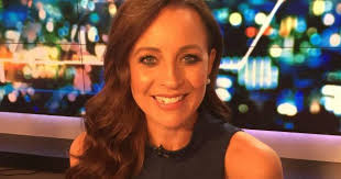 Carrie Bickmore daughter has scribbled all over the door.