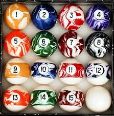 Iszy Billiards Pool Table Billiard Ball Set Marble Swirl Style Best Offer For Outdoorfull Com Billiard Pool Table Best Pool Tables Billiards Pool