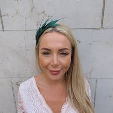 Green Wedding Headpiece