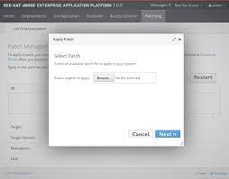 Patching And Upgrading Guide Red Hat Jboss Enterprise Application Platform 7 0 Red Hat Customer Portal