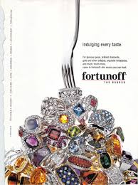 Fortunoff Brilliant Diamond Jersey Girl Silver
