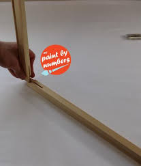Paint by numbers kits from canvastly. How To Stretch And Frame A Canvas My Paint By Numbers