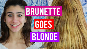 Whether it is an ombre, sombre, balayage, or babylights, adding blonde to your natural brown locks is the simplest way to make things interesting. Dying My Hair Blonde At Home From Dark Brown To Blonde Youtube