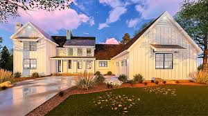 1 1/2 story modern farmhouse house plan | rochester. Plan 62666dj Five Bedroom Modern Farmhouse With In Law Suite Modern Farmhouse Plans House Plans Farmhouse Farmhouse Plans