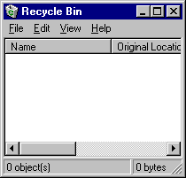 Trash Can In Windows Zero Same As In Windows 95 Wallpaper Ponsel Stiker Bingkai
