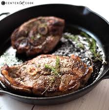 Pan Seared Thyme Lamb Steaks Recipe Lamb Steak Recipes Lamb Steaks Lamb Recipes