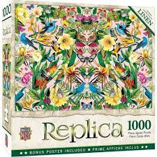 A challenging, yet fun way to spend some quiet time at home! Masterpieces Inc Blue Birds 1000 Piece Jigsaw Puzzle Target
