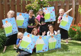 Birthday Celebration Ideas For Kids At Home Girly Art Party Planning Ideas Supplies Idea Decorations Birthday Painting Birthday Party Art Birthday Party Art Party