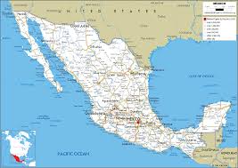 Get up to 70% off now! Large Size Road Map Of Mexico Worldometer