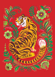 Gouache Wildlife Collection On Behance In 2020 Tiger Art Poster Art Art