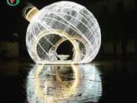 Outdoor LED Decoration Christmas Ornament Light 3D Ball ...