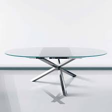 Rolli Modern Round Extending Glass Dining Table Approx 2 500 Table A Manger En Verre Table A Manger Ronde En Verre Table Et Chaises