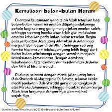 Mengapa Empat Bulan Ini Disebut Bulan Haram Word Search Puzzle Haram Words