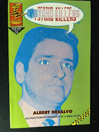 VINTAGE PSYCHO KILLERS COMIC #12 ALBERT DESALVO BOSTON STRANGLER SERIAL  KILLER