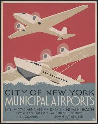 There S An Art Deco Airport Lying Ruined In Brooklyn Wpa Posters Aviation Posters Vintage Posters