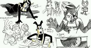 A Markiplier Le Gusta Usar La Computadora Y Pasar Tiempo Con Amigos En Invierno Bendy And The Ink Machine Ink Cartoon Styles