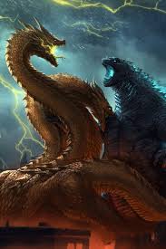 640x960 Godzilla Vs King Ghidorah King Of The Monsters Iphone 4 Iphone 4s Wallpaper Hd Movies 4k Wallpapers Images Photos And Background Wallpapers Den