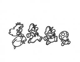 Mario coloring pages helps kids and adults love their favorite game characters even more. Mario Bros Free Printable Coloring Pages For Kids Page 2