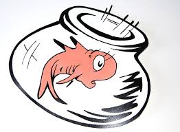 Fish printable coloring pages printable fish bowl coloring pages Dr Seuss Fish Bowl Coloring Page Free Image Download