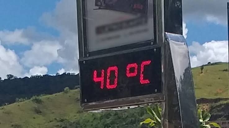Onda de calor! Cidades do RJ registram temperaturas acima de 40 graus