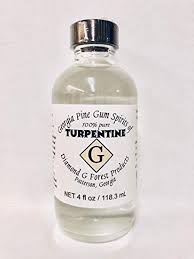 Amazon Com 4 Oz 100 Pure Gum Spirits Of Turpentine Health Personal Care Pure Products Gum Spirit