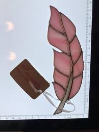 Stained Glass Feather White Irridised When Angels Are Near Feathers Appear Stained Glass Feather Stain