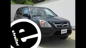 As you would expect this honda used a double din radio. Etrailer Trailer Wiring Harness Installation 2004 Honda Cr V Youtube