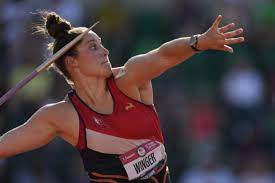 An american woman has not won an olympic medal in the javelin since kate schmidt took bronze at the 1976 montreal olympics. Vancouver S Kara Winger Qualifies For Her Fourth Olympic Games The Columbian