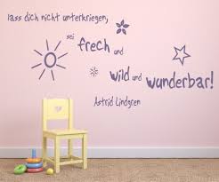 Wandtattoo Furs Kinderzimmer 68143 58x27 Cm Zitate Zitate Astrid Lindgren Sei Frech Und Wild Und Wunderba Kinderzimmer Kinder Zimmer Wandtattoo Kinderzimmer