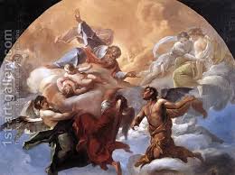 Satan Before The Lord Around 1750 Painting By Corrado Giaquinto Reproduction 1st Art Gallery Painting Satan Fallen Angel